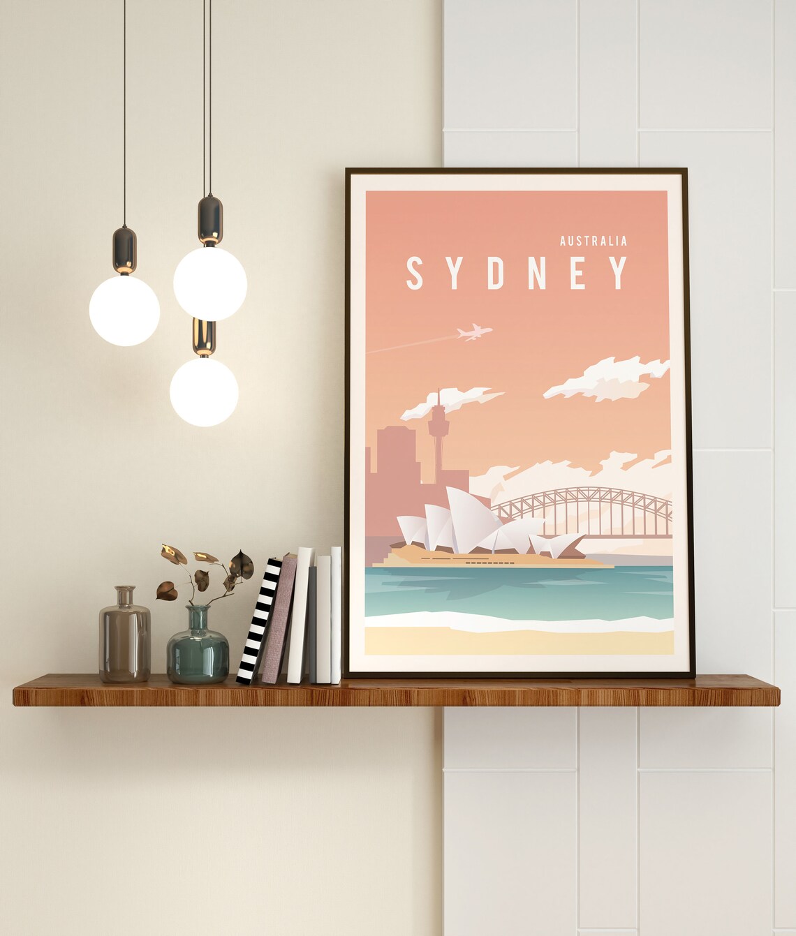 Sydney Australia Travel Poster, Gallery Wall Art - Image 4