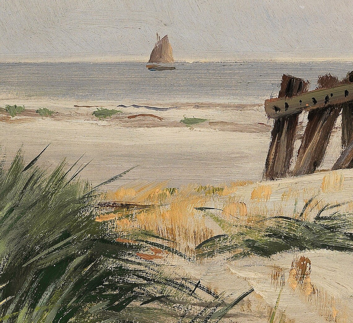 Coastal Decor Ocean Painting, Seascape Art Print - Image 2