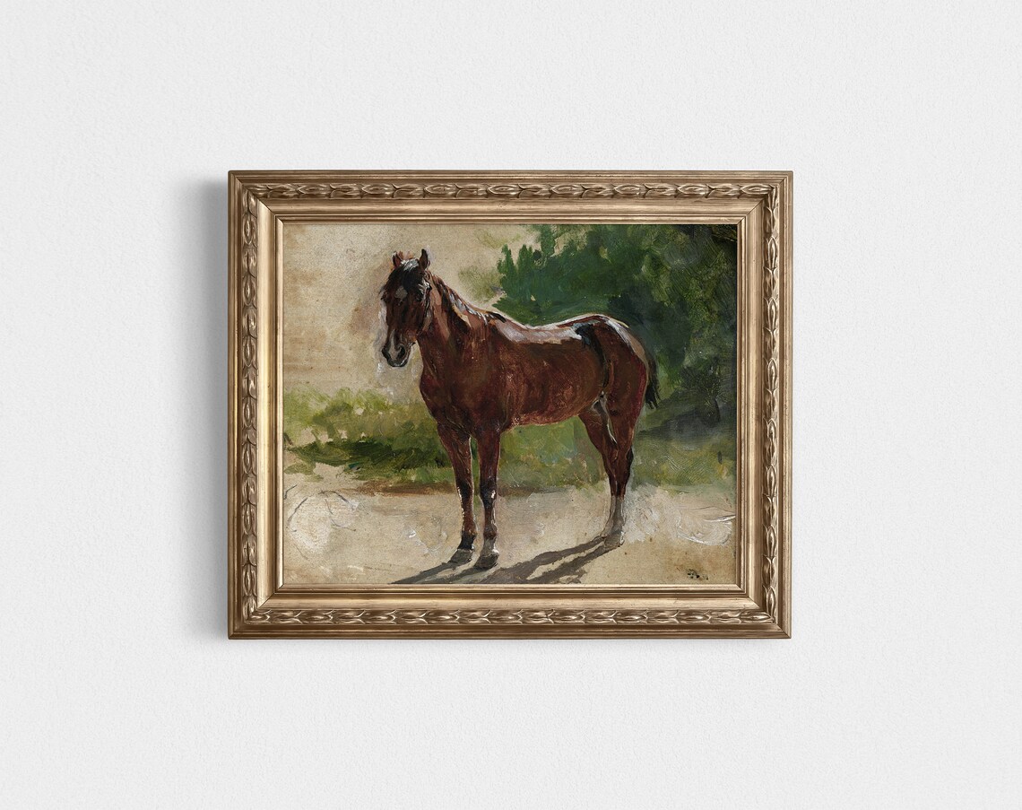 Horse Painting Art Print, Western Nursery Decor - Image 2