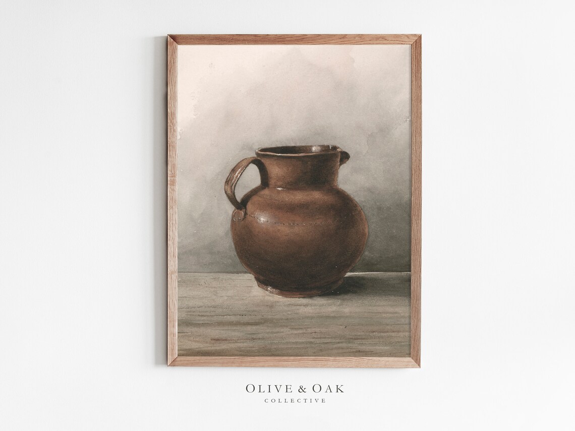 Kitchen Still Life Print, Farmhouse Kitchen Decor