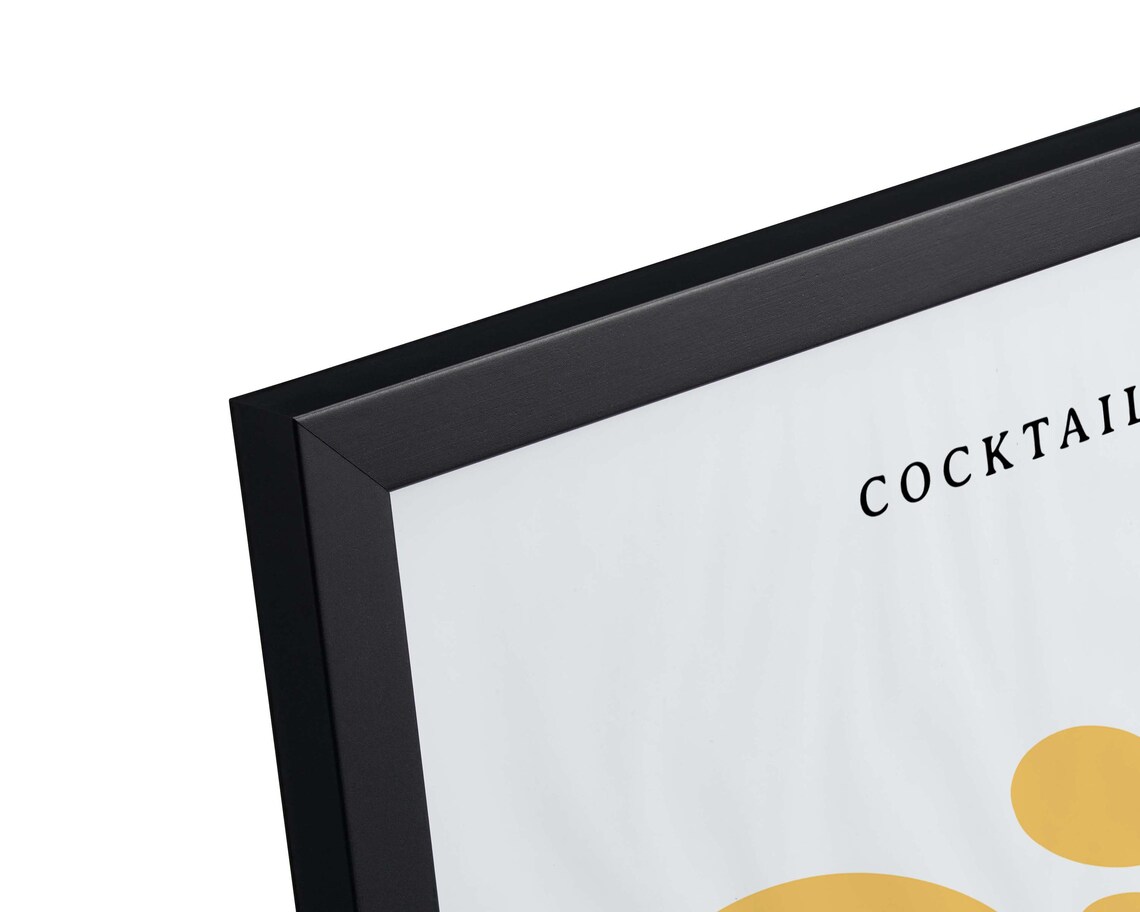 Pina Colada Cocktail of the Day Bubble Letters Recipe Poster - Image 2