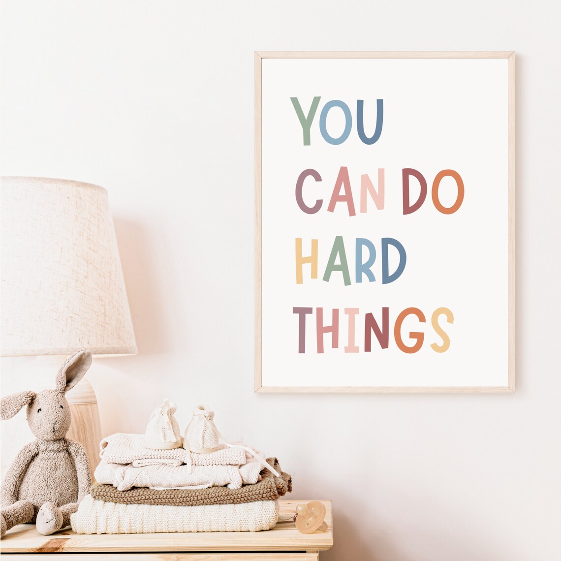 You Can Do Hard Things Positive Classroom Art Print - Image 2