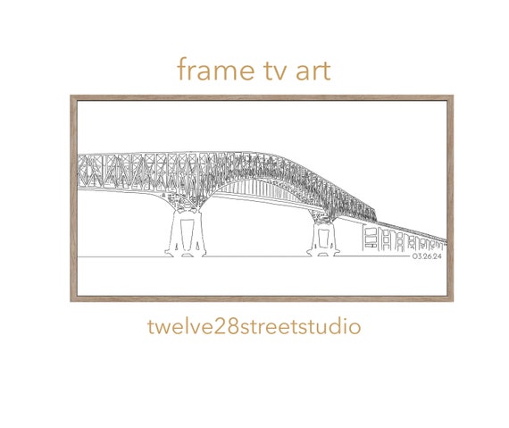 Francis Scott Key Bridge Baltimore Collapse Art Print