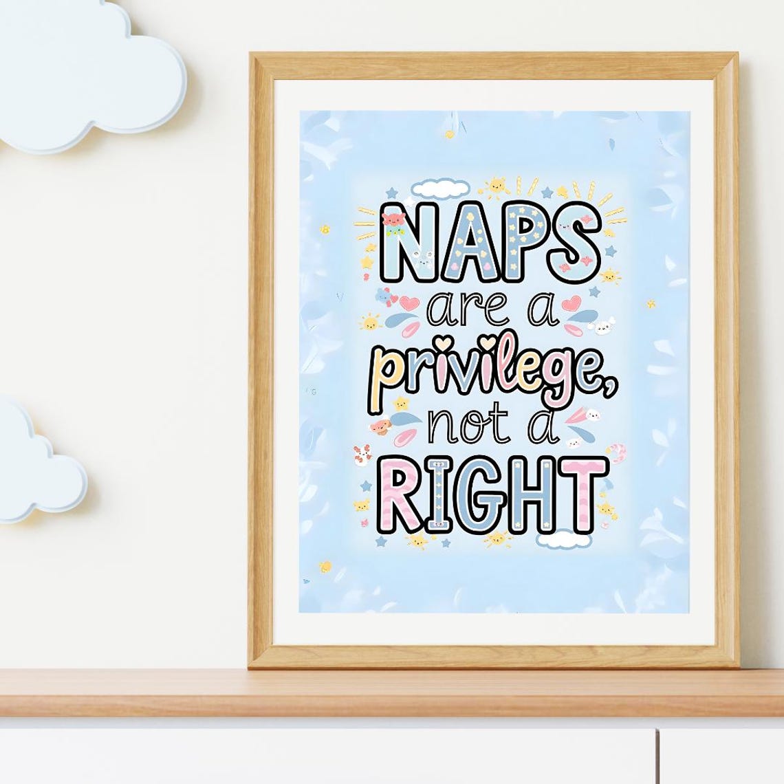 Baby Nursery Wall Art Funny Room Decor Cute Prints New Parent Gifts Funny Nursery Artwork Baby Shower Gifts Kids Room Wall Art