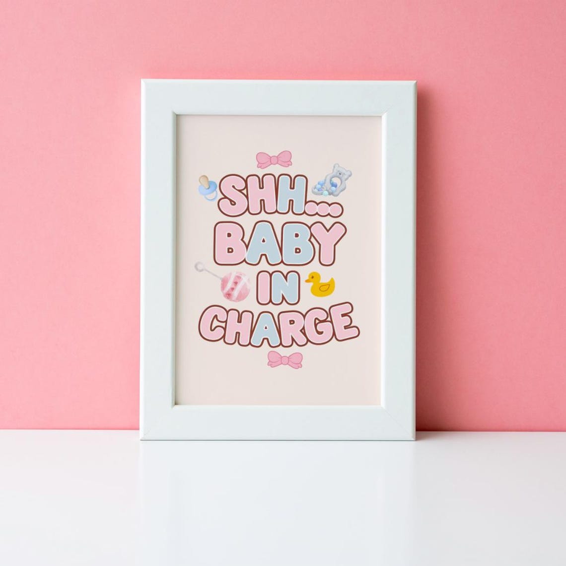 Baby Nursery Wall Art, Funny Room Decor - Image 4