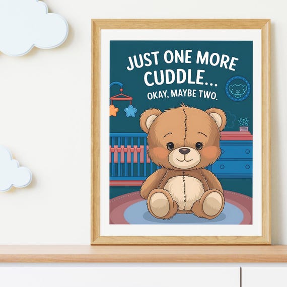 Baby Nursery Wall Art Prints Funny Baby Room Decor Cute Nursery Art New Parent Gift Nursery Prints Humorous Baby Room Artwork