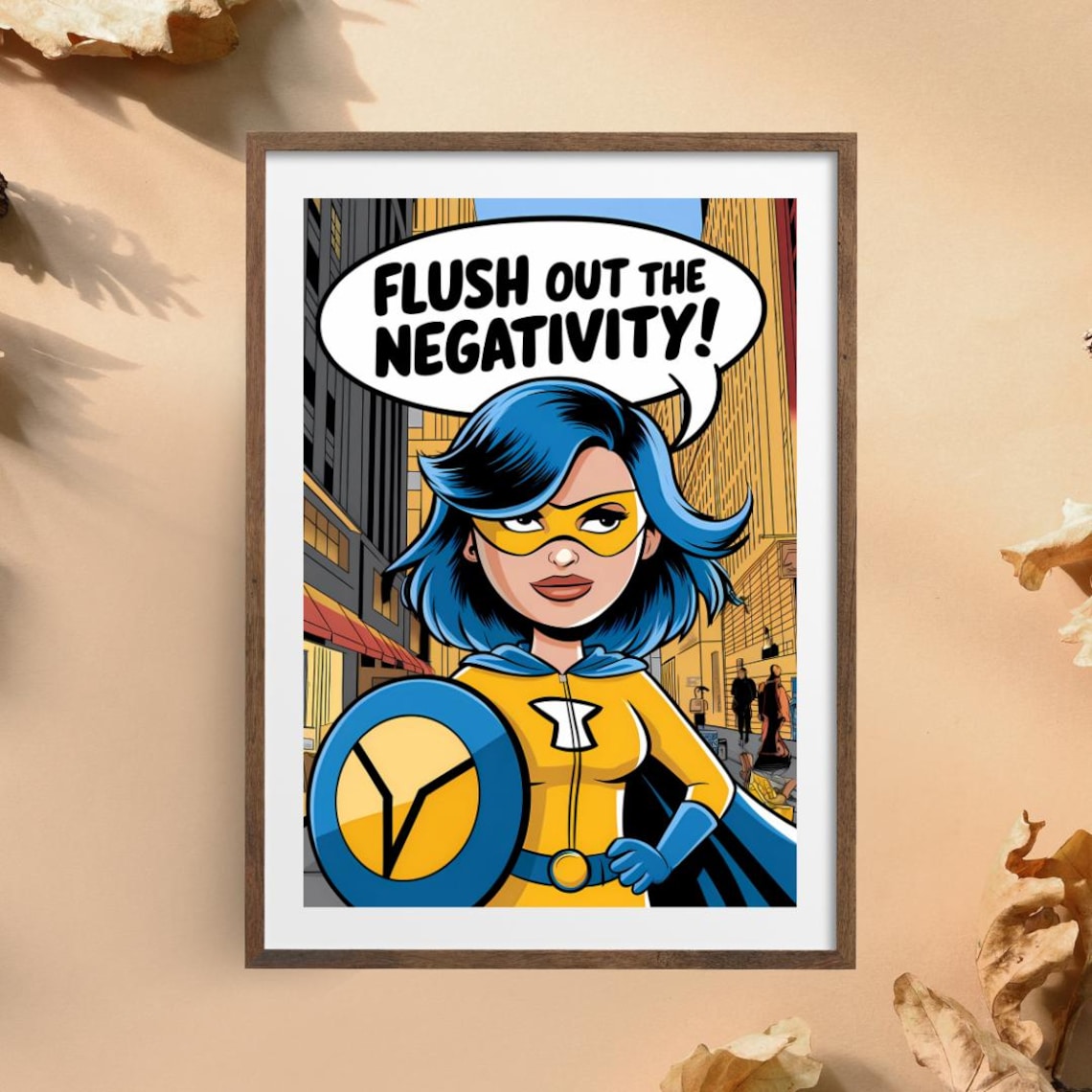 Funny Bathroom Quote, Toilet Humor Wall Art Print - Image 4