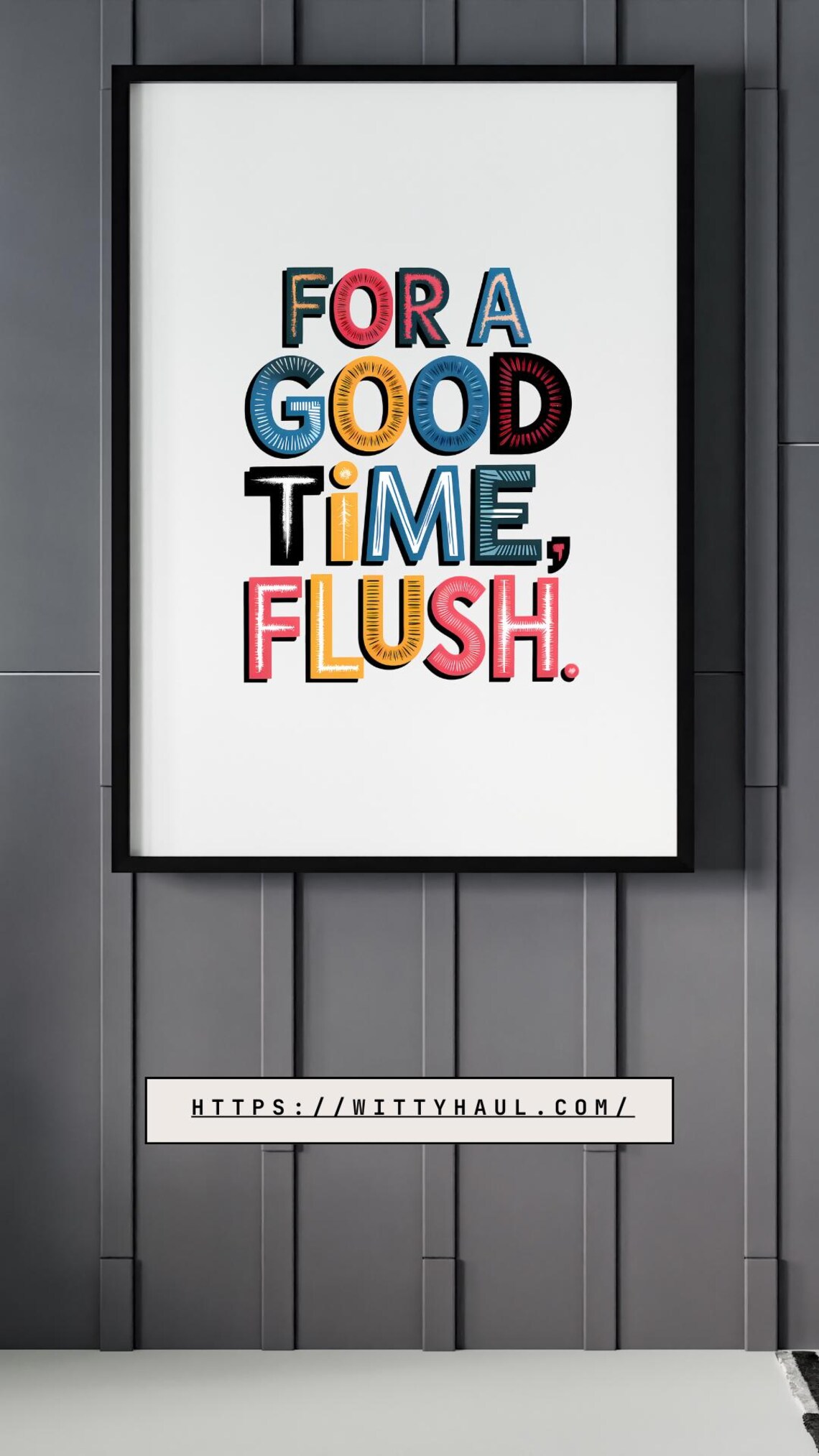 Funny Toilet Print, Bathroom Decor Wall Art - Image 6