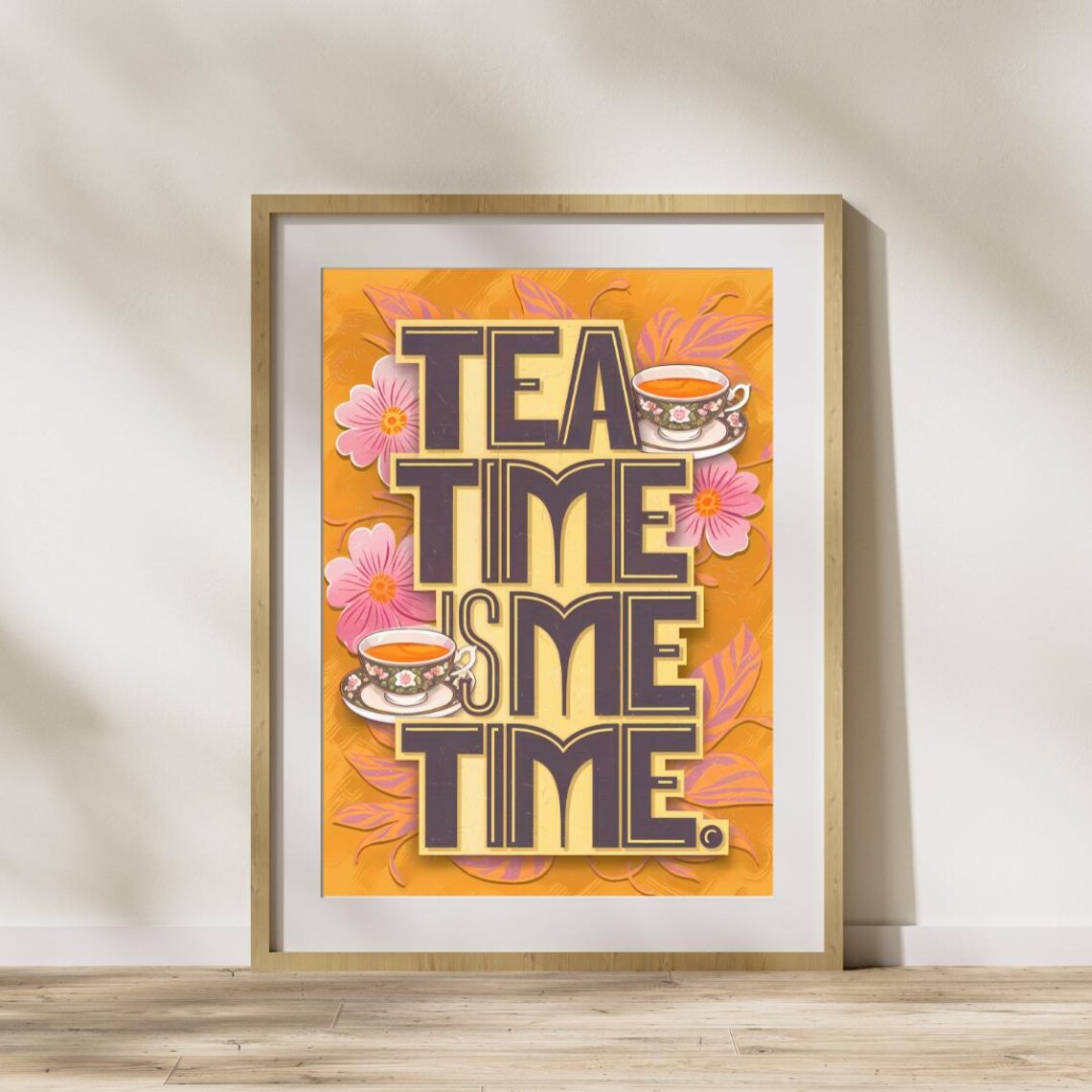 Tea Humor Art Print, Tea Lover Decor - Image 3