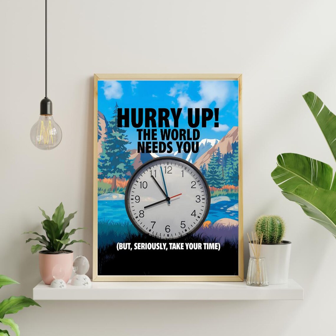 Funny Bathroom Quote, Toilet Humor Wall Art Print - Image 2