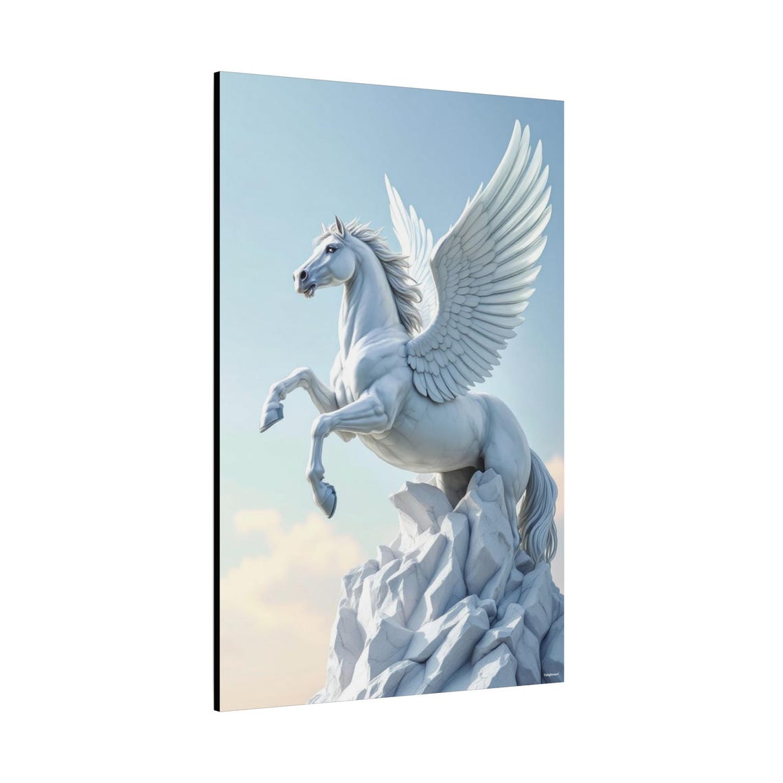 Pegasus Modern Abstract Art Print - Image 2