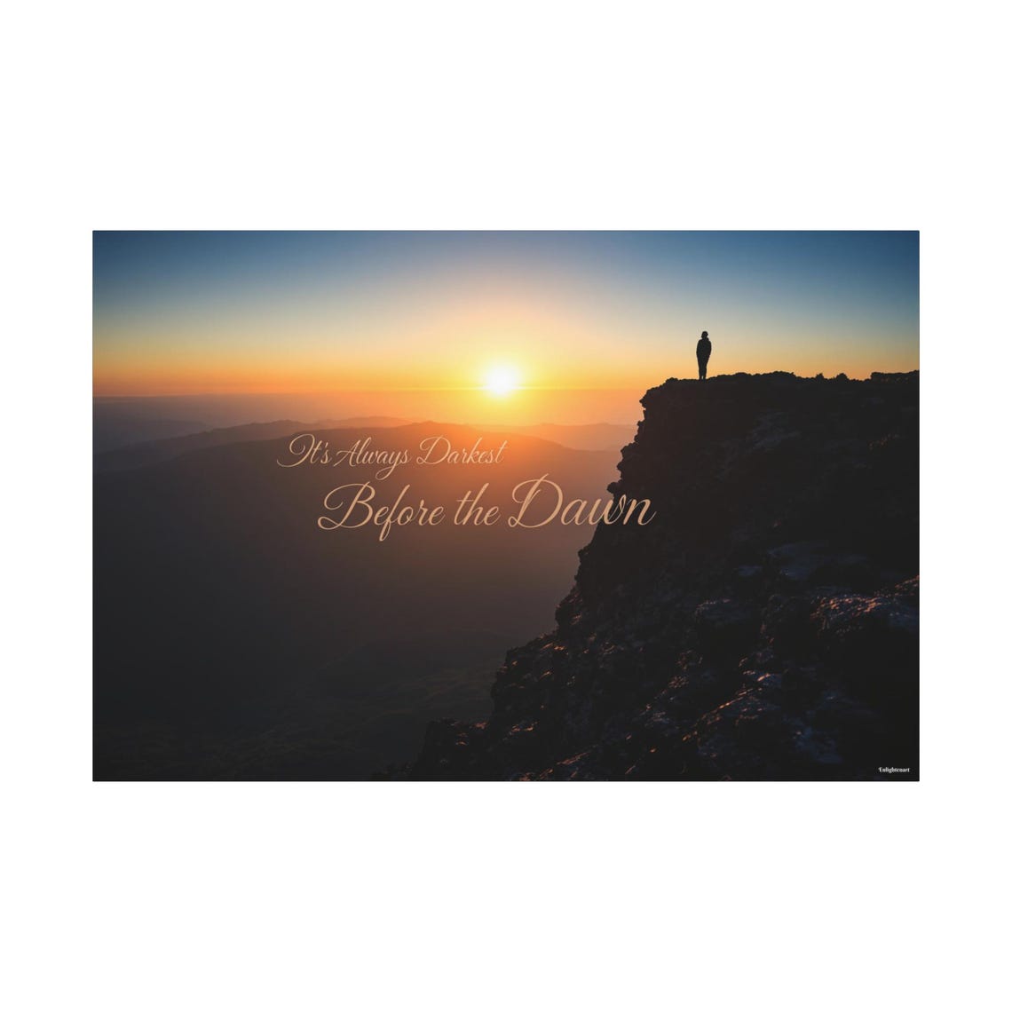 The New Dawn - Abstract Art Print - Image 3