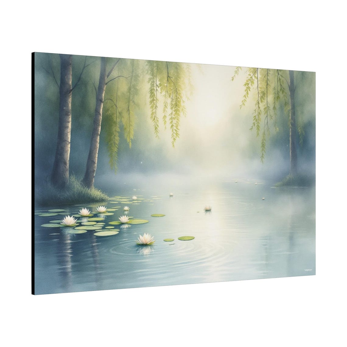 Veil Of Tranquility Abstract Art Print - Image 2