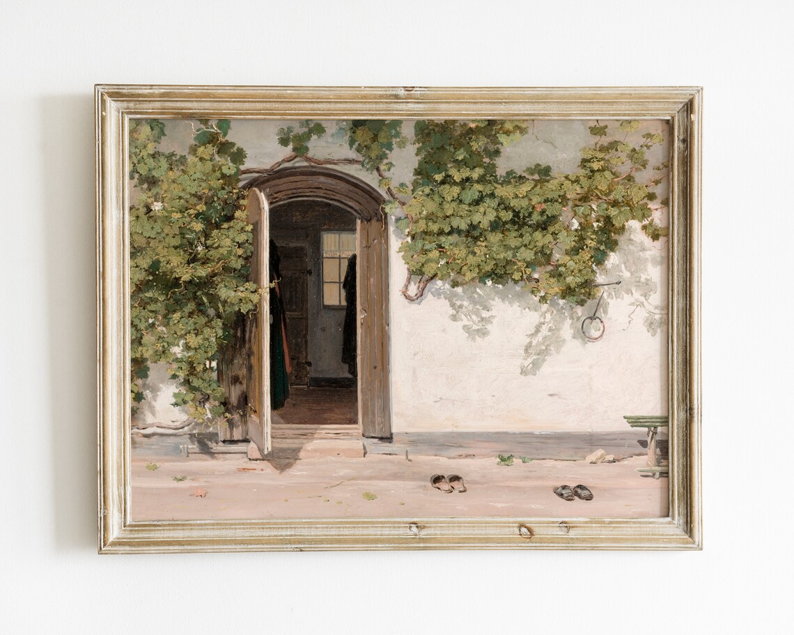 Mediterranean Wall Art Print, Rustic European Decor - Image 2