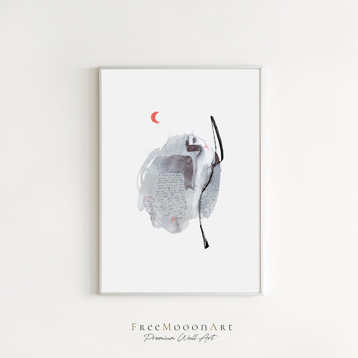Minimalist Art Print, Kitchen Bedroom Wall Decor