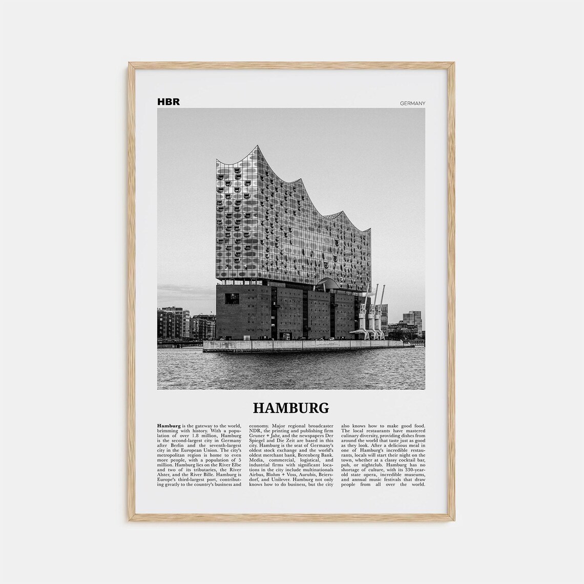 Hamburg Print Black And White No 2 Hamburg Wall Art Hamburg Poster Hamburg Photo Hamburg Decor Germany Deutschland Elbphilharmonie