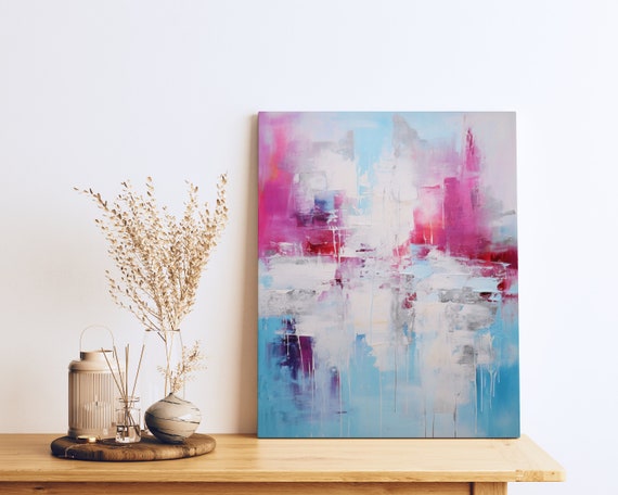 Painting In Progress Abstract Acrylic Art