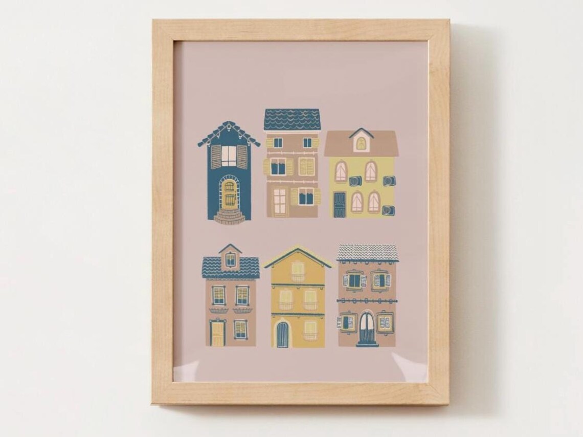 Colourful Homes, Unique Spaces Office Decor
