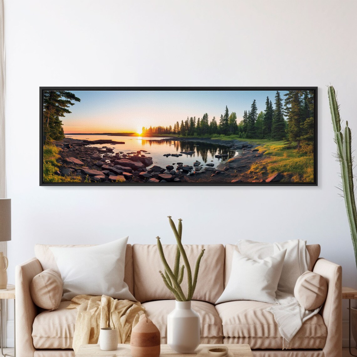 Isle Royale National Park Panoramic Travel Poster