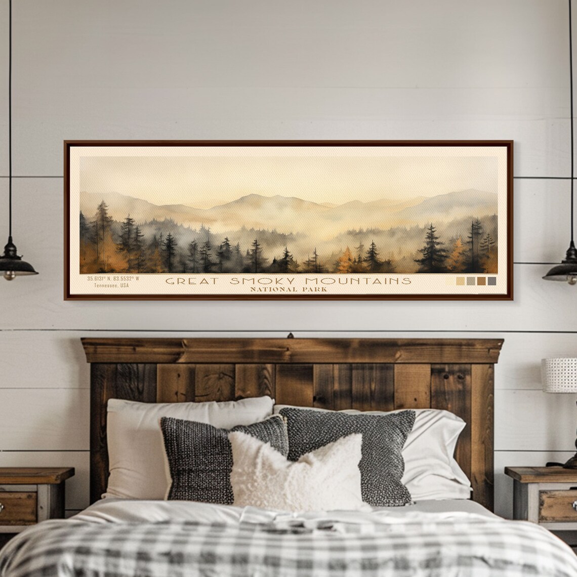 Great Smoky Mountains National Park Panoramic Poster - Image 3