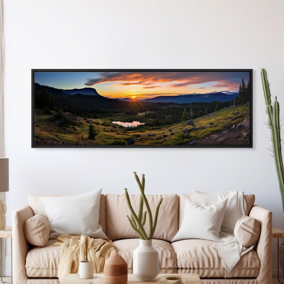 Panoramic Of Cuyahoga Valley National Park Extra Large Wall Art Panoramic Wall Art Panoramic Print Landscape Photography Landscape Print