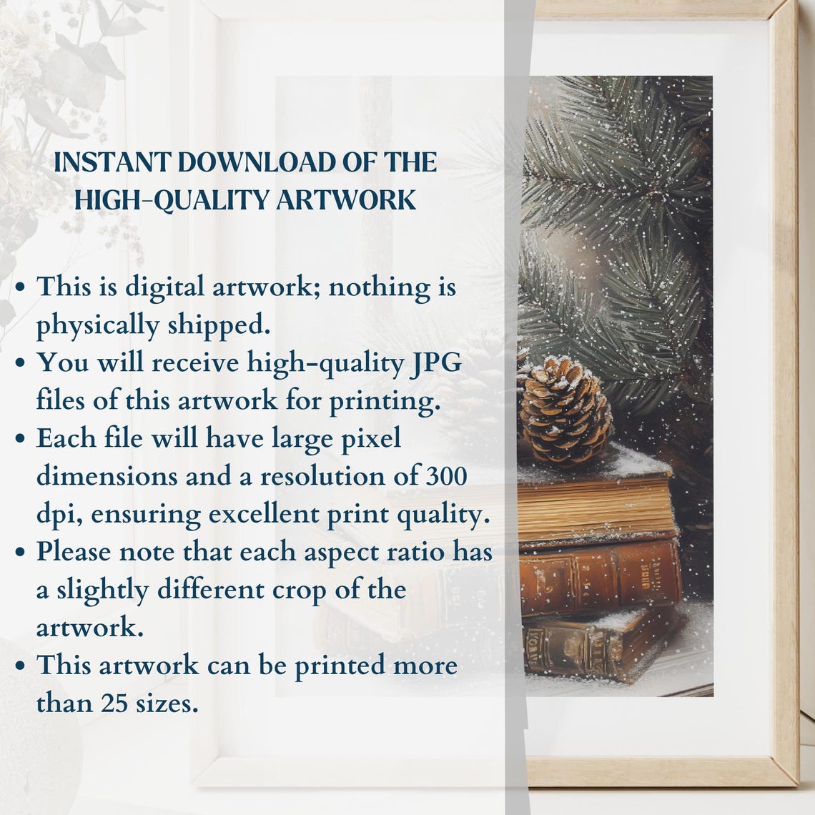 300 DPI Print Size Guide for Digital Art Files from 4x5 to 24x36 - Image 2