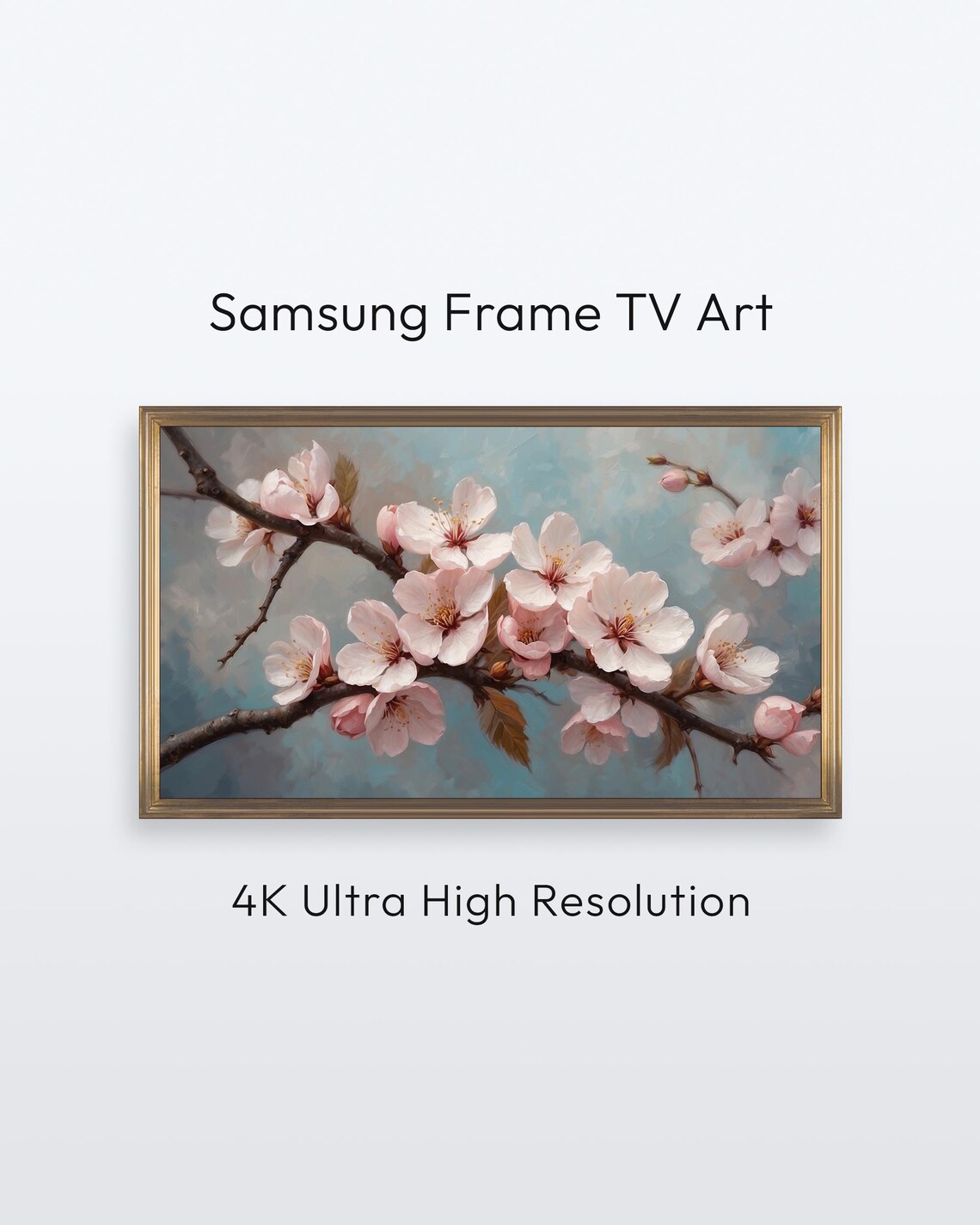 Cherry Blossom Spring Floral Art Print