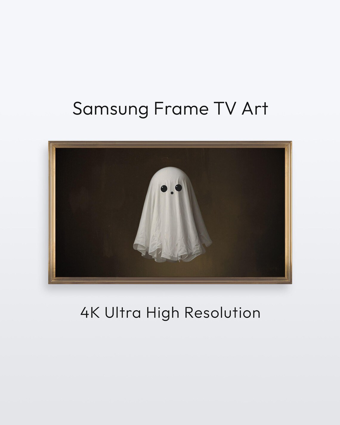 Samsung Frame Tv Halloween Art Minimalist Decor 4k Print