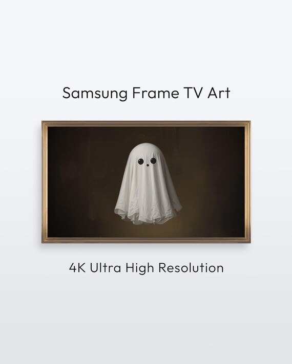 Samsung Frame Tv Halloween Art Minimalist Decor 4k Print