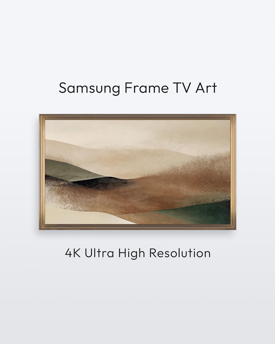 Samsung Frame TV Abstract Image, Minimalist Modern Art Print