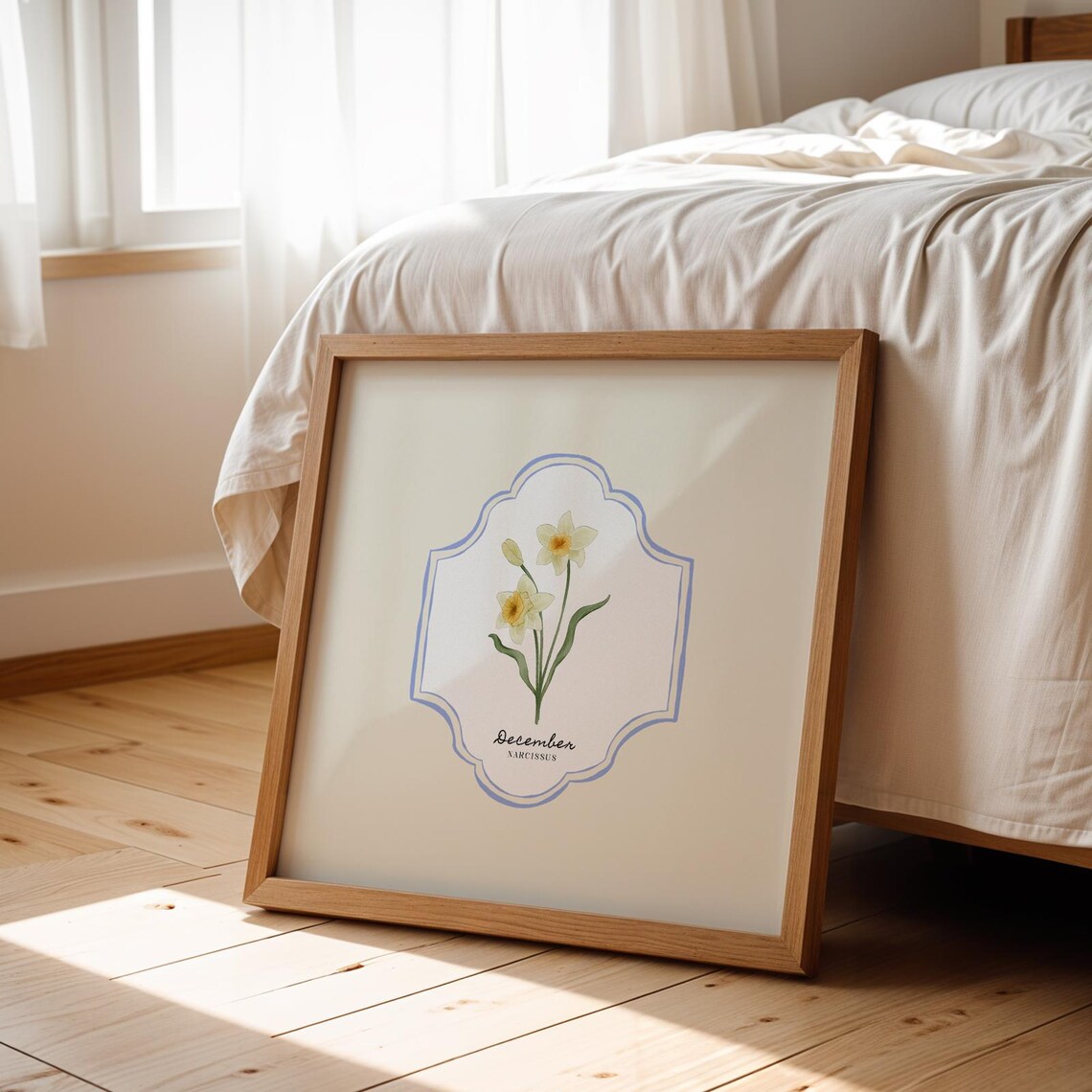 December Birth Month Flower Personalized Gift - Image 2