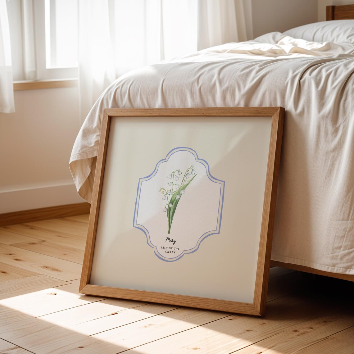 May Birth Month Flower Personalized Gift Print - Image 5