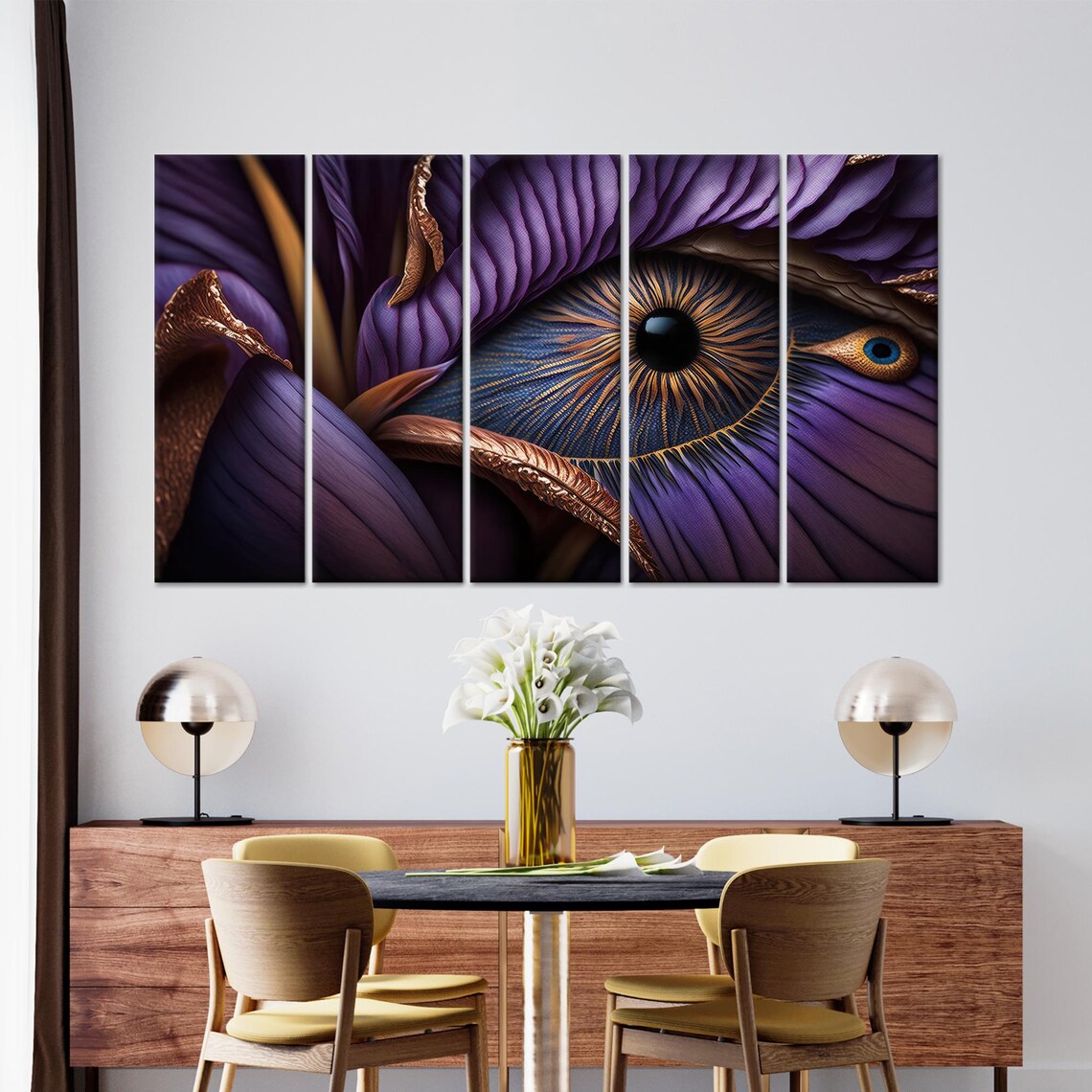 Abstract Eye Glass, Modern Kitchen Decor - Image 2