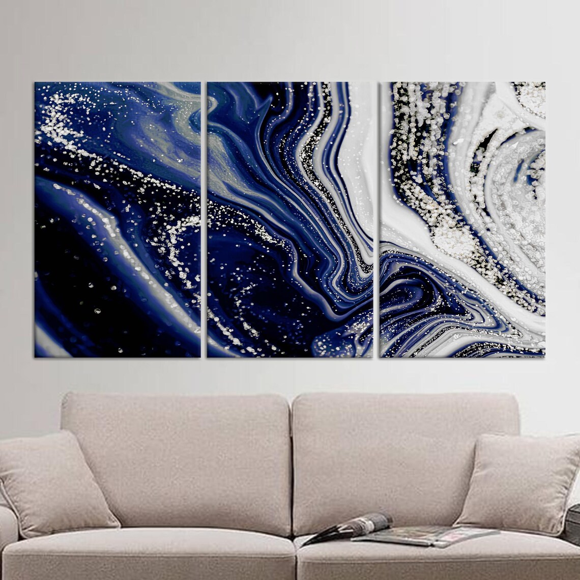 Marble Glass Printing - Shimmery Marble Poster - Image 3