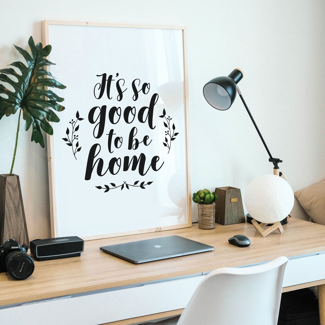 Its So Good To Be Home Botanical Entryway Housewarming Poster - Image 2