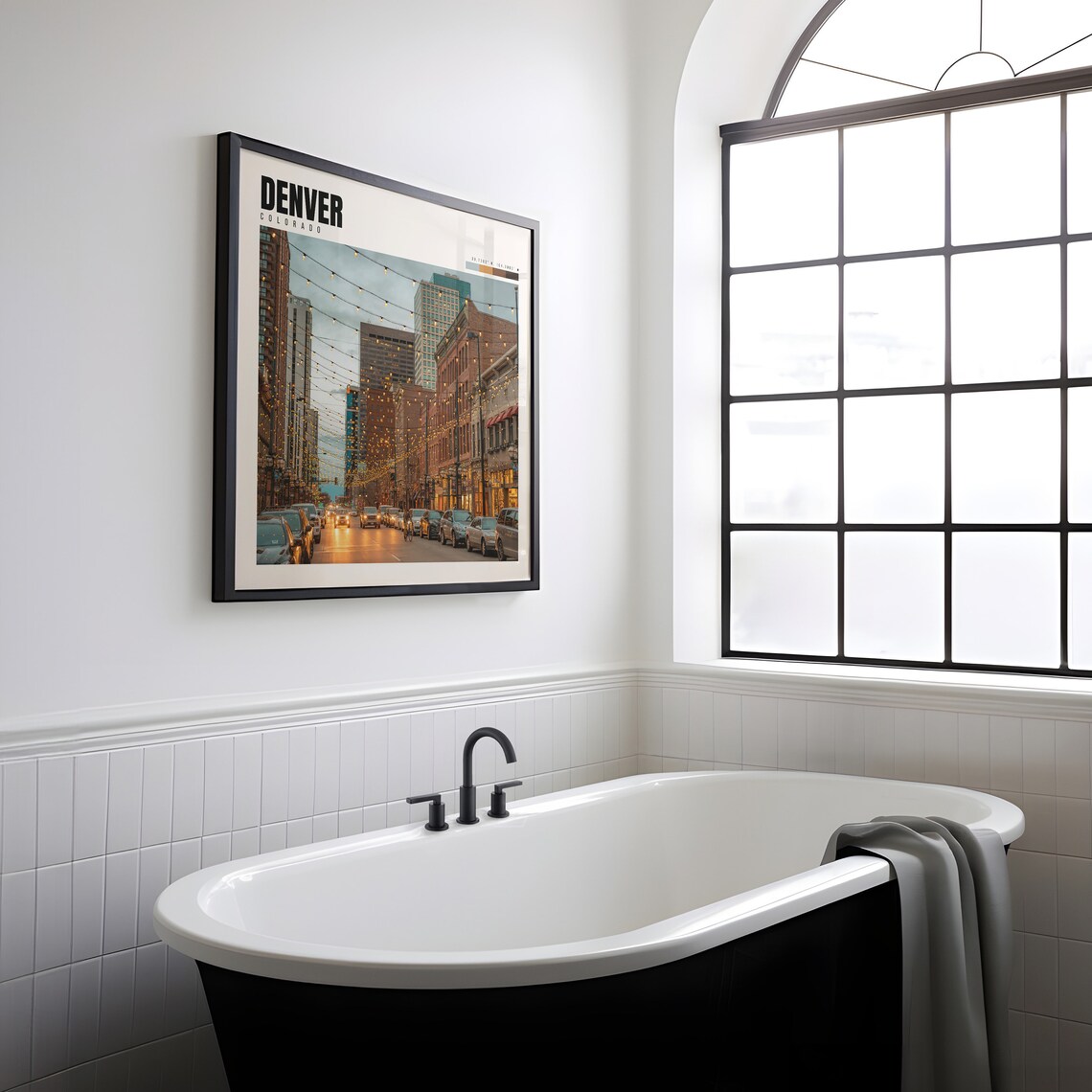 Denver Colorado Travel Poster, City Wall Art Print - Image 2