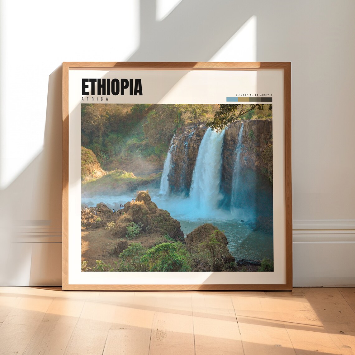 Ethiopia Photography Poster, Africa Wall Art Print
