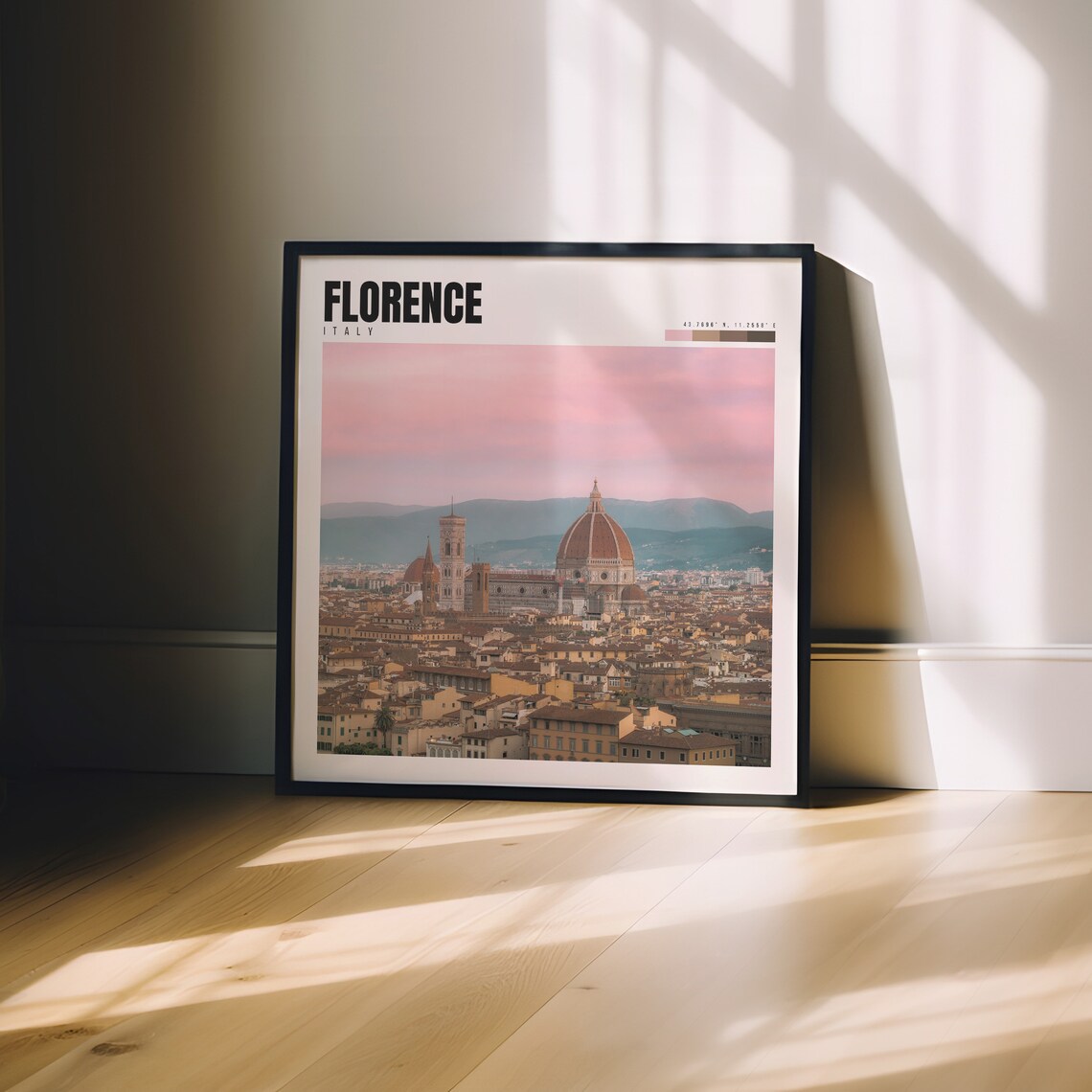 Florence Italy Travel Poster, Europe Wall Art - Image 3
