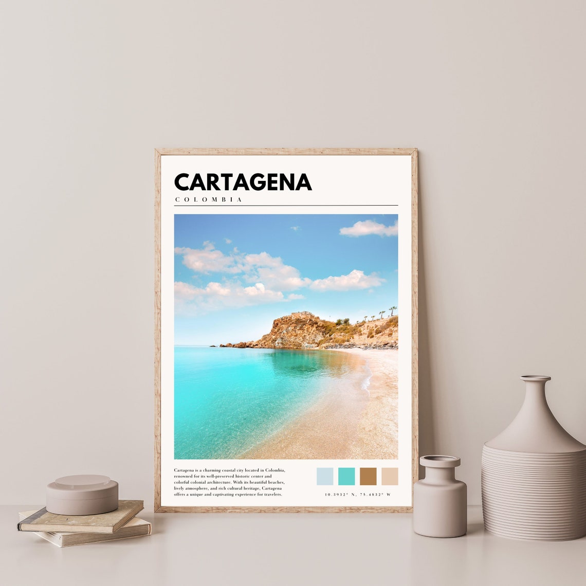 Cartagena Print Cartagena Wall Art Cartagena Photography Cartagena Colombia Poster P 218 - Image 3