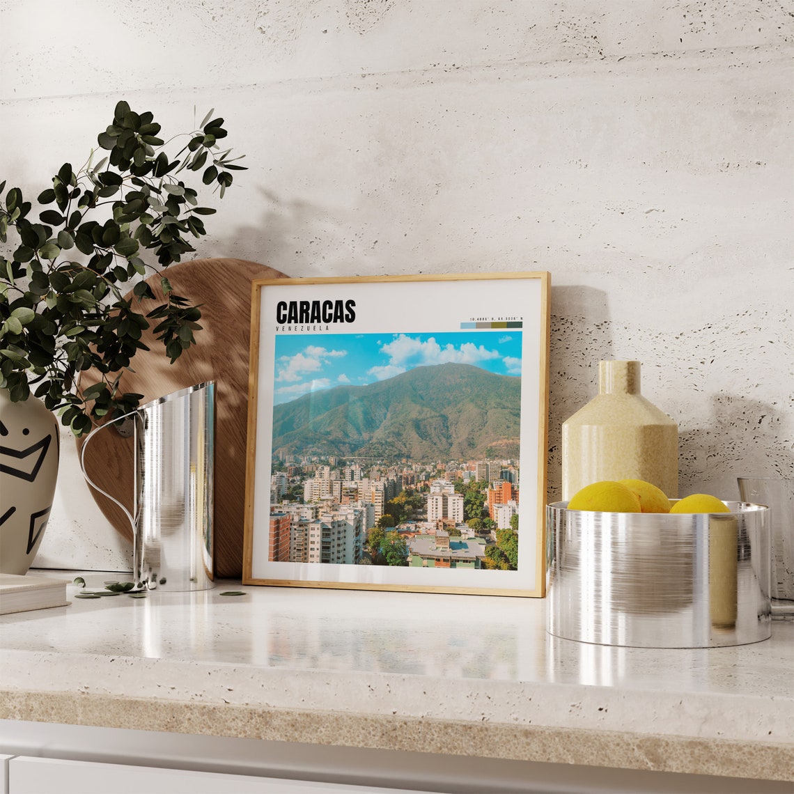Caracas Wall Art Caracas Venezuela Poster Caracas Wall Print Caracas Decor Caracas Artwork Caracas Photo Caracas Gifts P 269 - Image 4