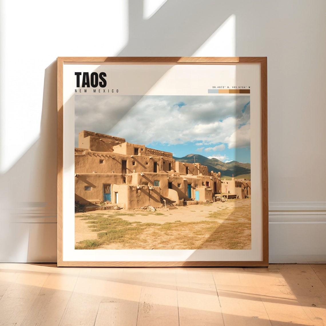 Taos Print Taos New Mexico Wall Art Taos Photography Taos Poster Taos Artwork Taos Decor Taos Nm Gift P 166