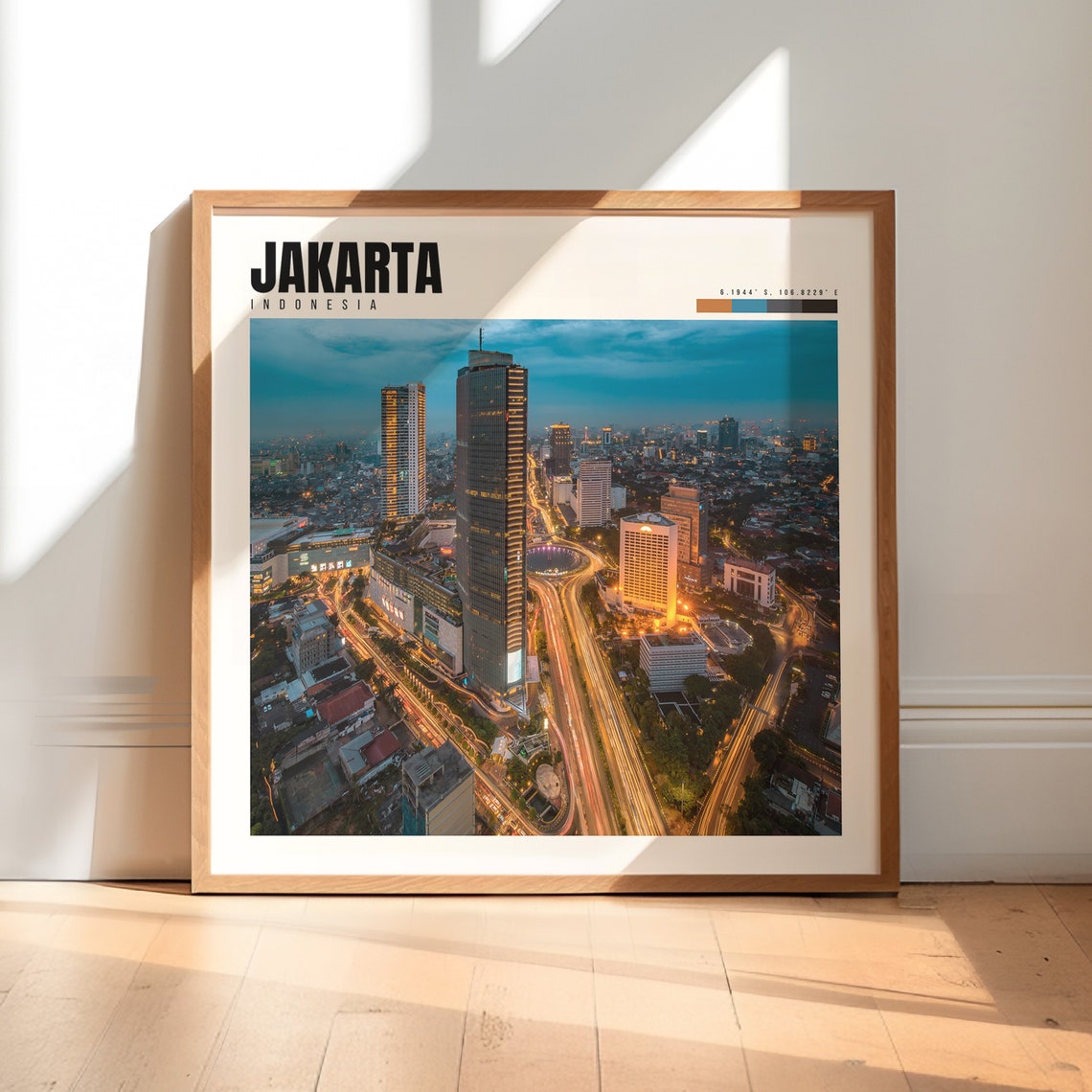 Jakarta Print Jakarta Indonesia Poster Jakarta Wall Art Jakarta Artwork Jakarta Decor Jakarta Gift Jakarta Photo P 104