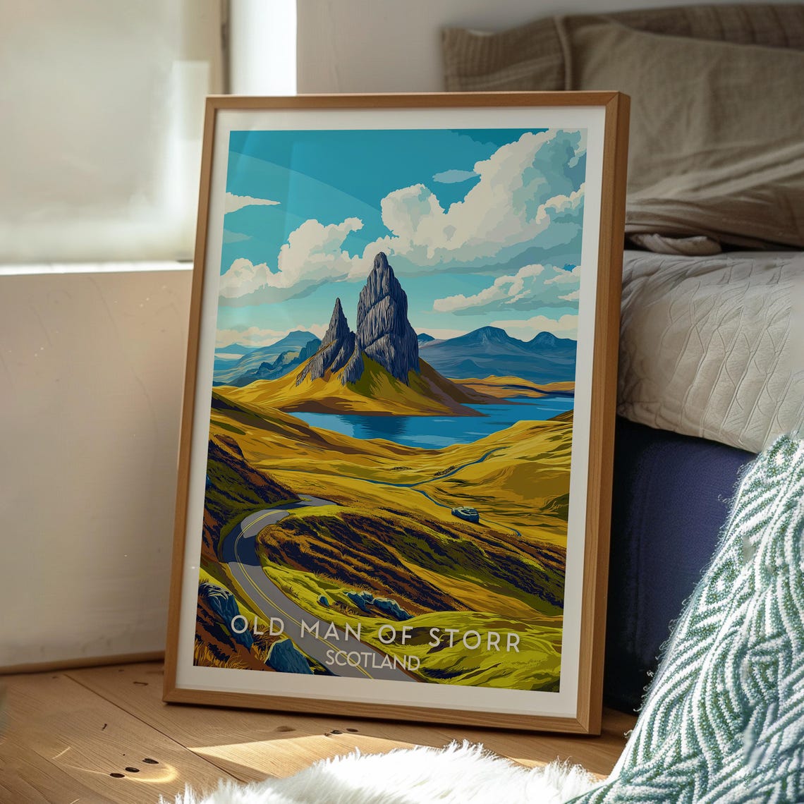 The Old Man Of Storr Scotland Travel Poster - Image 3