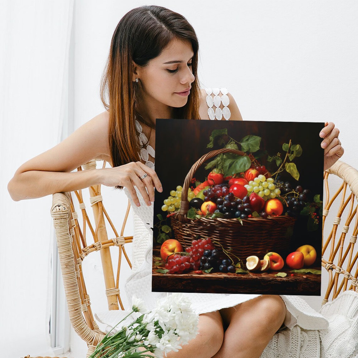 Fruit Still Life Art Print, Living Room Decor - Image 5