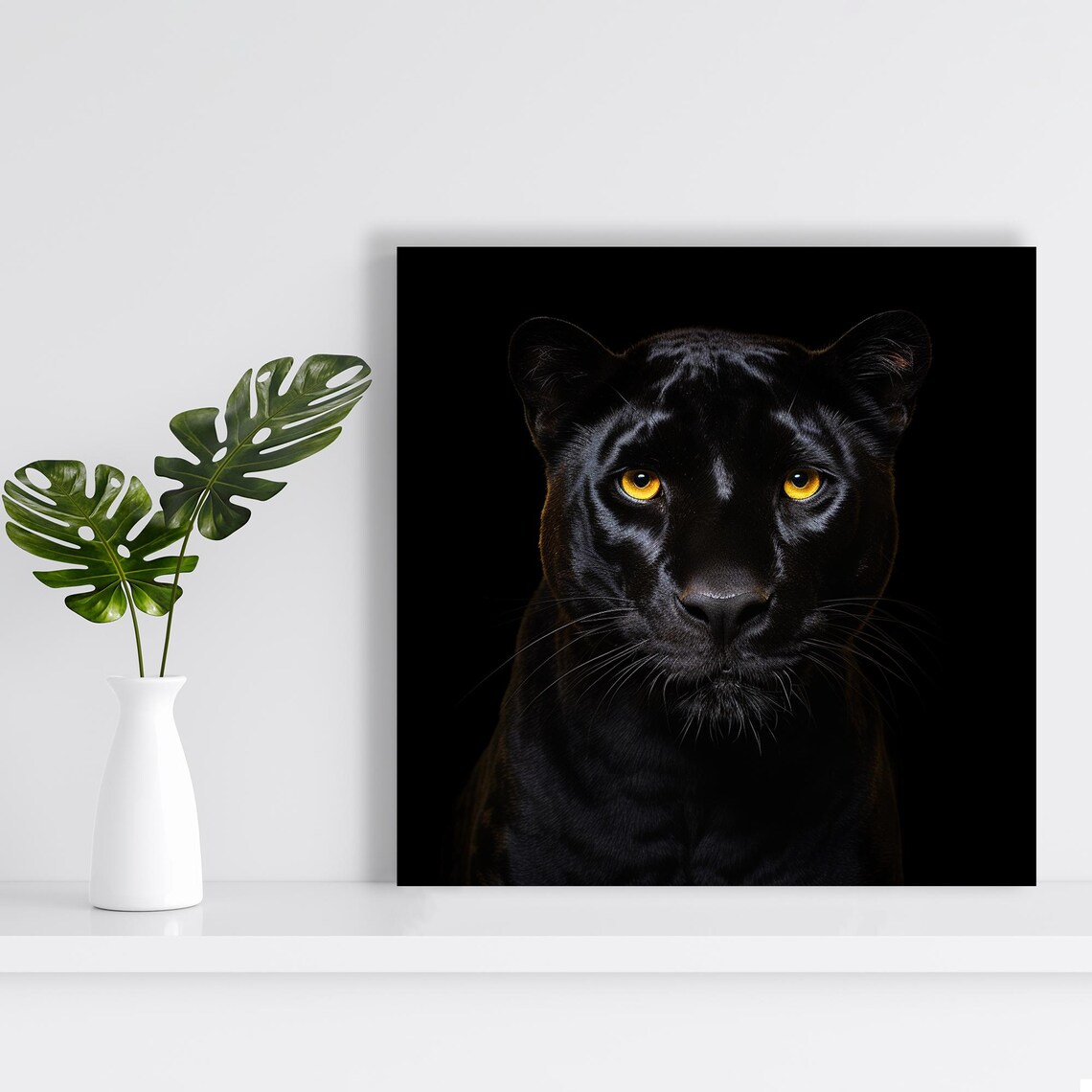 Panther Contemporary Design Art Print, Animal Decor - Image 2