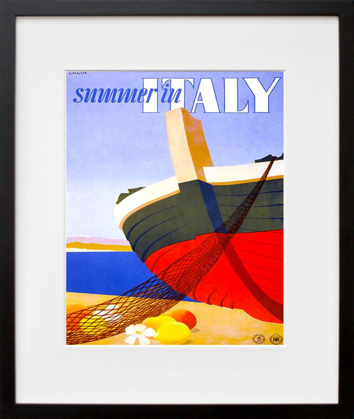 Italian Travel Poster, Retro Italy Art Print - Image 2