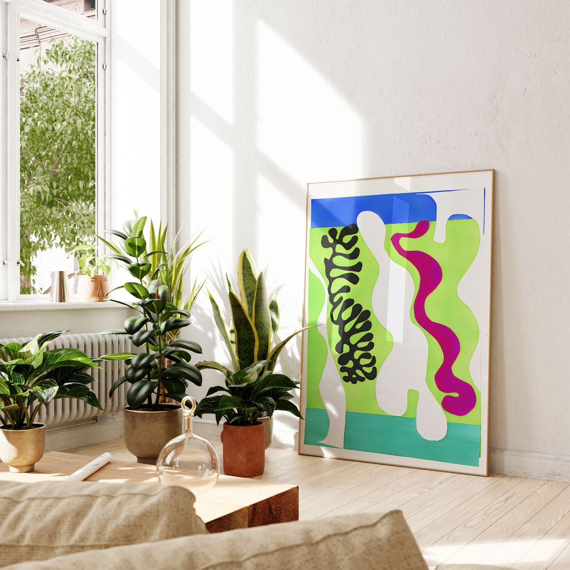 Henri Matisse The Lagoon Jazz Cut Out Abstract Colorful Poster - Image 5