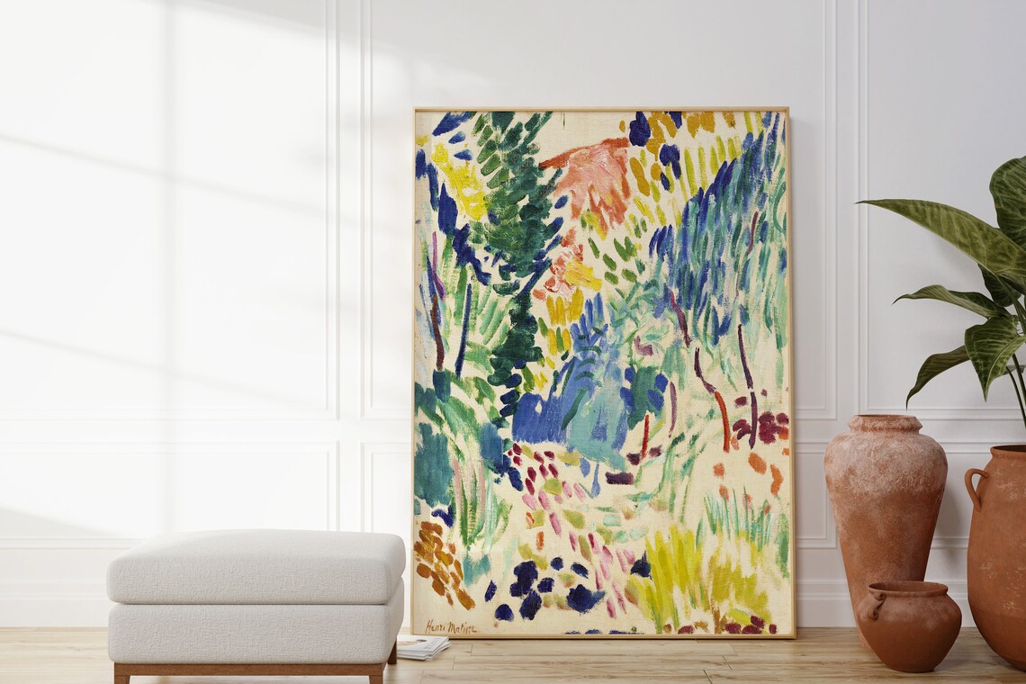 Henri Matisse Landscape at Collioure Art Print - Image 4