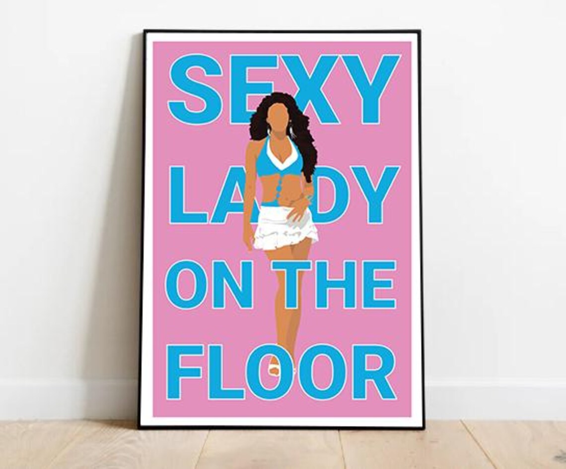 Aishwarya Rai Dhoom 2 Crazy Kiya Re Dance Scene Pop Art Poster