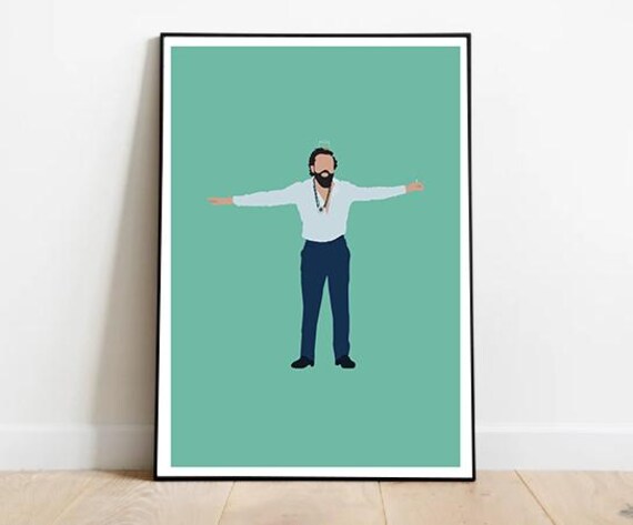 Bobby Deol Animal Movie Jamal Kudu Scene Minimalist Fan Art Poster